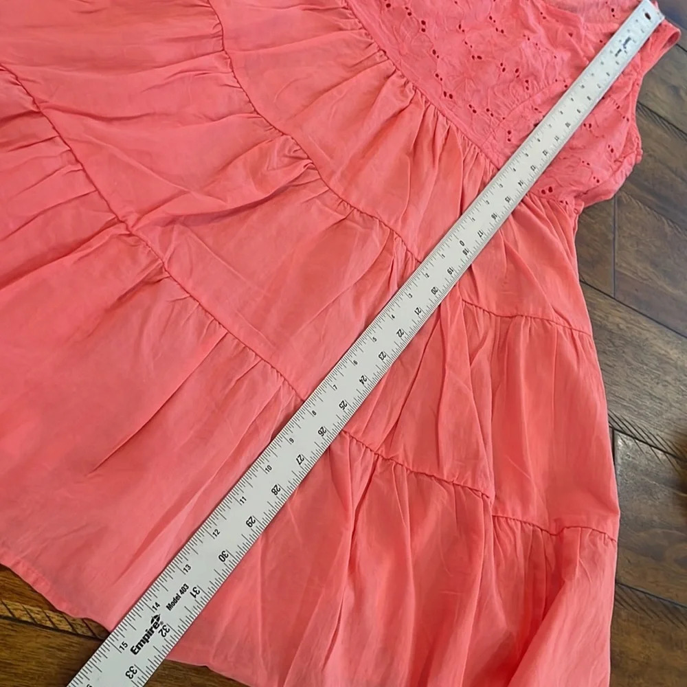 Bebop Midi Eyelet Tiered Dress size M - Picture 15 of 16